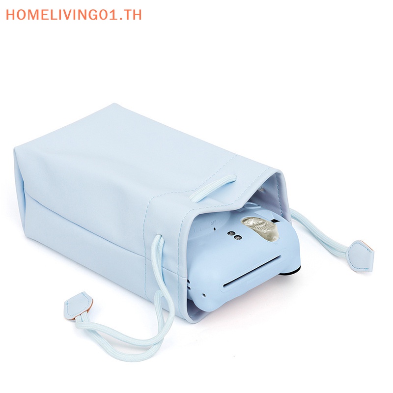 Onehome เคสหนัง PU กันน้ํา แบบพกพา สําหรับกล้องดิจิทัล Instax Mini 12