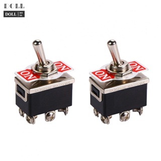 ⭐24H SHIPING ⭐Toggle Switch -25℃~+85℃ 10000Cycles 1000MΩmin 2 Toggle Switches 2 Waterproof