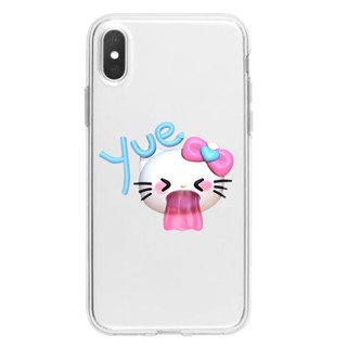  Yue เคสโทรศัพท์มือถือแบบนิ่ม tpu ลายแมว สําหรับ Iphone xsm se plus 6 11 xr pro X se 14 7 12 14pro 13 mini 13 max 12 mini 14pro 14plus max