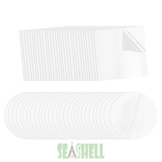 [Seashell02.th] สติกเกอร์เทปกาว กันน้ํา มีกาวในตัว สําหรับซ่อมแซมห่วงยางว่ายน้ํา 30 ชิ้น