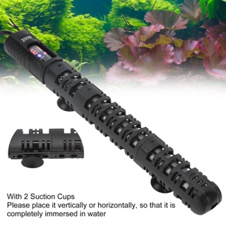  Your Pet Store ตู้ปลาเครื่องทำความร้อนอัจฉริยะ LED อุณหภูมิ 200W Aquarium เครื่องทำความร้อนพร้อมถ้วยดูด US Plug 110V-120V