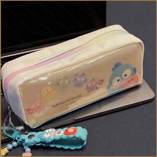 Good Sanrio Hangyodon กระเป๋าดินสอ ความจุขนาดใหญ่ ลายการ์ตูน เรียบง่าย สําหรับใส่เครื่องเขียนนักเรียน