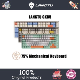 Langtu GK85 คีย์บอร์ดไร้สาย 85 คีย์ RGB