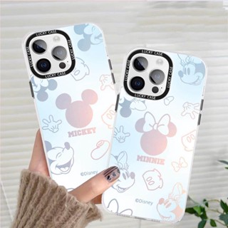 【สำหรับ SAMSUNG】เลเซอร์เคสโทรศัพท์ซัมซุงกันกระแทกสำหรับA73 A53 SG Note8 SG Note9 SG Note10 SG S20FE SG S21FEน่ารักMickey