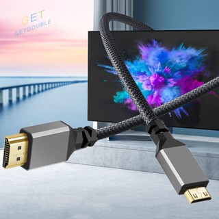 [Getdouble.th] สายเคเบิลต่อขยาย V1.4 HDMI ตัวผู้ เป็นตัวผู้ สําหรับ HDMI