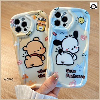 FOR SAMSUNG A04E A53 A33 A24 A22 M32 M22 pooh Wave Case