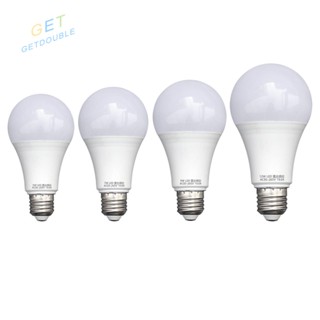 [Getdouble.th] หลอดไฟเรดาร์ LED 5 7 9 12W E27 SMD5730 PIR เซนเซอร์ตรวจจับการเคลื่อนไหว แสงสีขาว