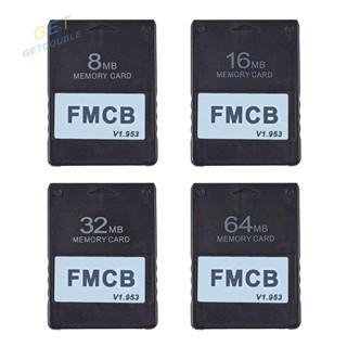 [Getdouble.th] การ์ดหน่วยความจํา FMCB Free McBoot v1.953 สําหรับ Sony PS2 8MB 16MB 32MB 64MB