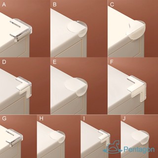 สติกเกอร์ Pvc ใส แบบนิ่ม ป้องกันการชน สําหรับติดมุมโต๊ะกาแฟ เฟอร์นิเจอร์