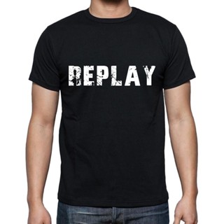 Replay เสื้อยืด สําหรับผู้ชาย ไซซ์ S-4XL