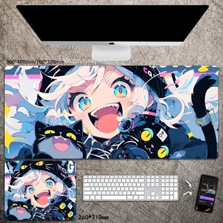 [700 * 300] แผ่นรองเมาส์ แบบหนา ขนาดใหญ่ ลายกราฟฟิติ สร้างสรรค์ สําหรับเล่นเกม แล็ปท็อป คอมพิวเตอร์