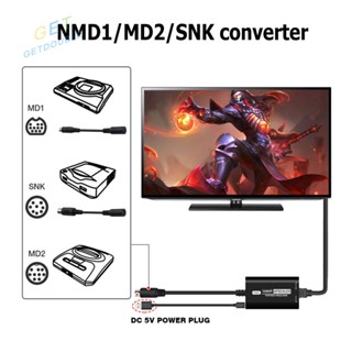 [Getdouble.th] อะแดปเตอร์แปลง HDMI 16 9 4 3 HD สําหรับ SEGA MD1 MD2 SNK