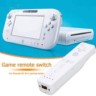 [Getdouble.th] รีโมตคอนโทรลไร้สาย แบบเปลี่ยน สําหรับ Wii Wii U Video Game Controller