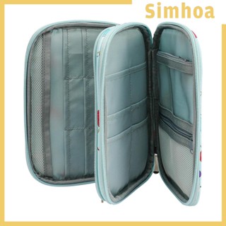 [SIMHOA] กระเป๋าจัดเก็บอุปกรณ์ถักนิตติ้ง ขนาดกะทัดรัด สําหรับเดินทาง