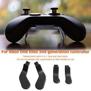 [Getdouble.th] อะไหล่ไม้พายโลหะ แบบเปลี่ยน สําหรับ Xbox Elite Controller Series 2 4 ชิ้น