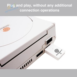 [Getdouble.th] อะแดปเตอร์การ์ดรีดเดอร์ SD สําหรับ Sega DC Dreamcast Game Player TF Card พร้อม CD