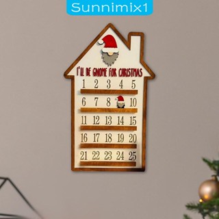 [Sunnimix1] ปฏิทินตั้งโต๊ะ สําหรับตกแต่งบ้าน ปาร์ตี้คริสต์มาส