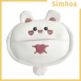 [SIMHOA] กล่องทิชชู่ ลายการ์ตูนสัตว์น่ารัก ติดตั้งง่าย ทนทาน สําหรับตกแต่งภายในรถยนต์ ออฟฟิศ