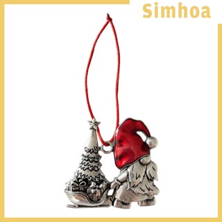 [SIMHOA] เครื่องประดับตกแต่งต้นคริสต์มาส ลายซานตาคลอสน่ารัก สําหรับแขวนในร่ม กลางแจ้ง งานแต่งงาน ต้นคริสต์มาส ปีใหม่ วันหยุด