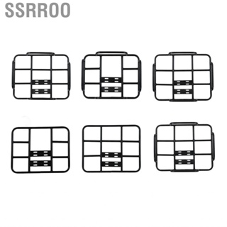 Ssrroo Delivery Box Rack Rear Grille 80kg Loading Seamless Steel Tube Universal for Motorcycle Electric Bicycle