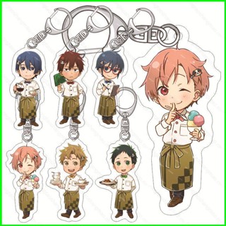 Yts Tsurune: Kazemai High School พวงกุญแจอะคริลิค ลายการ์ตูนอนิเมะน่ารัก สไตล์ญี่ปุ่น สําหรับห้อยกระเป๋า