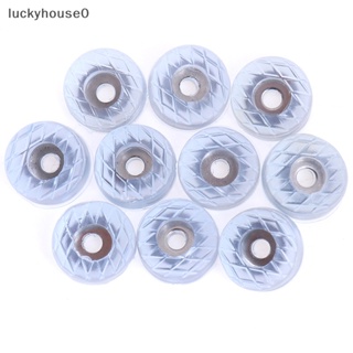 Luckyhouse0^^ ผ้าคลุมขาเก้าอี้ โซฟา เฟอร์นิเจอร์ แบบใส กันลื่น 10 ชิ้น