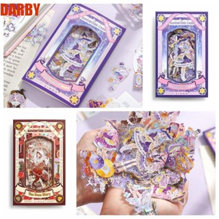 Darby สติกเกอร์การ์ด ลาย Guka Goo น่ารัก DIY สําหรับติดตกแต่งโทรศัพท์มือถือ แล็ปท็อป 40 ชิ้น ต่อแพ็ก