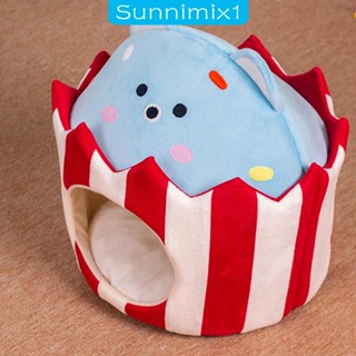 [Sunnimix1] เบาะที่นอน ระบายอากาศ สําหรับสัตว์เลี้ยง สุนัข แมว ขนาดเล็ก