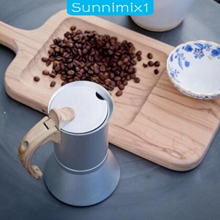 [Sunnimix1] เครื่องชงกาแฟเอสเปรสโซ่ อลูมิเนียม 6 ถ้วย สําหรับห้องครัว บ้าน คาเฟ่