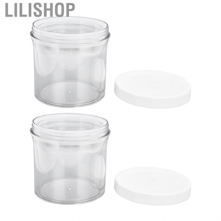 Lilishop 2Pcs Vacuum Container Push Type Retractable Adjustable  Storage Box With