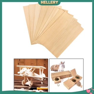 [HelleryTH] บอร์ดไม้จิ๋ว สําหรับโมเดลเครื่องบิน เรือใบ DIY 8 ชิ้น