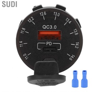 Sudi Car USB  Smart   Design Fireproof  High Temperature Dual Port PD for RV Boat