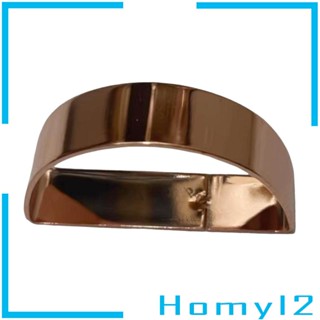 [HOMYL2] หัวเข็มขัดรัดผ้าเช็ดปาก สีทอง สําหรับห้องครัว วันเกิด 6 ชิ้น