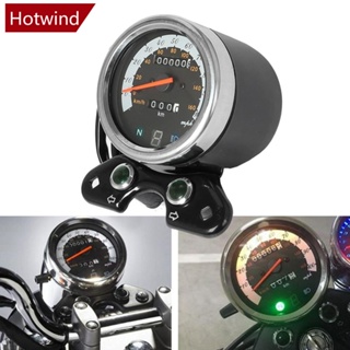 Hotwind เครื่องวัดความเร็วรถจักรยานยนต์ 0-160 กม./ชม. พร้อมจอแสดงผล LED D4U9