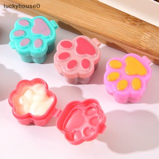 Luckyhouse0^^ ขวดใส่ซอสมะเขือเทศ รูปอุ้งเท้าแมว ขนาดเล็ก กันรั่วซึม 1 ชิ้น