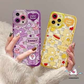 เคสโทรศัพท์มือถือ แบบนิ่ม ลายการ์ตูนหมีกราฟฟิตี้ สีรุ้ง สําหรับ Infinix Hot 12 11s 9 11 10 Play Hot 12i 20s 11s 12pro 10s 20 8 Nfc 10 Lite Note 11 12 10 Pro Smart 4 6 5 Plus 12 2023 เคส