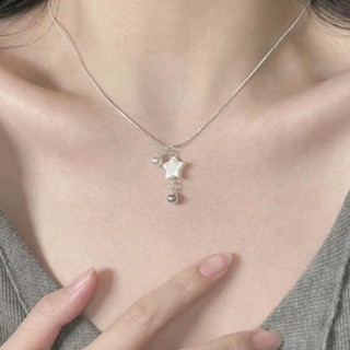 เครื่องประดับ สร้อยคอโชคเกอร์ จี้ไข่มุก และดาว หรูหรา
