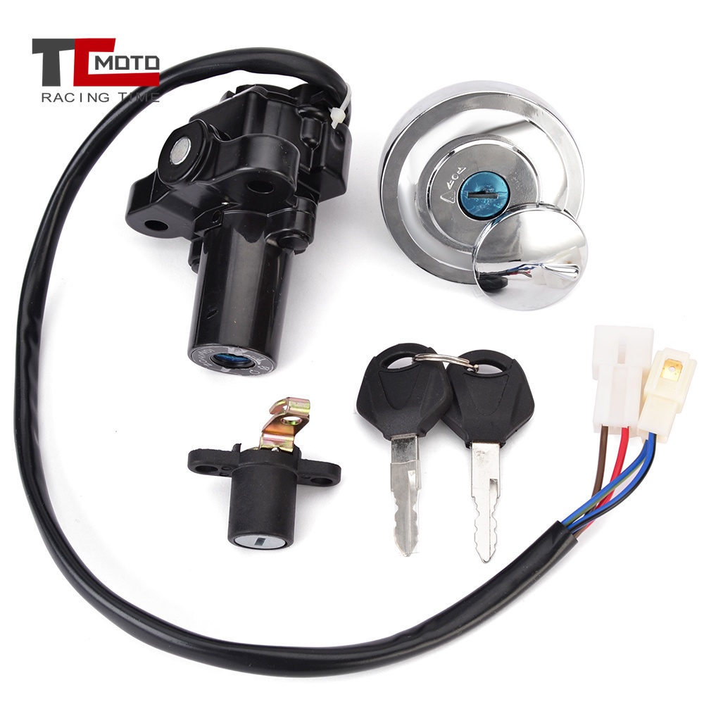 การใช้แก๊สสวิทช์จุดระเบิดที่นั่งล็อคสําหรับ Yamaha 26P-W8250-1-00 4NK-24602-20-00 3D8-8250-01-00 XVS