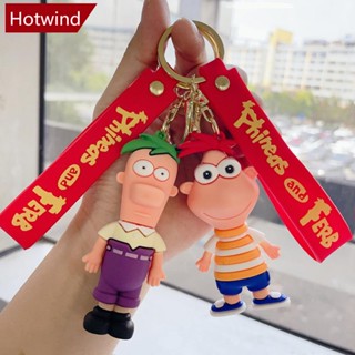 Hotwind พวงกุญแจ จี้ฟิกเกอร์ รูปการ์ตูนสัตว์น่ารัก เหมาะกับของขวัญวันเกิด สําหรับห้อยกระเป๋าเป้สะพายหลัง รถยนต์ ผู้หญิง และผู้ชาย M4U3