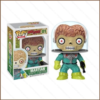 Mg FUNKO POP Mars Attacks Martian โมเดลฟิกเกอร์แอกชัน ของเล่นสําหรับเด็ก ตกแต่งบ้าน ของขวัญ ของสะสม