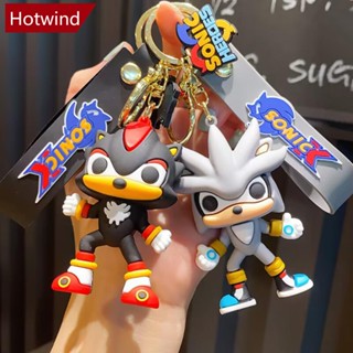 Hotwind พวงกุญแจ จี้ฟิกเกอร์การ์ตูนสัตว์ เม่นน่ารัก ของขวัญวันเกิด สําหรับห้อยกระเป๋าเป้สะพายหลัง รถยนต์ ผู้หญิง ผู้ชาย H7M5