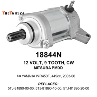 『yueywh524』สตาร์ทเครื่องยนต์ สําหรับ Yamaha WR450 WR450F WR 450 2003-2006 5TJ-81890-00-00 5TJ-81890-20-00 5TJ-81890-10-00