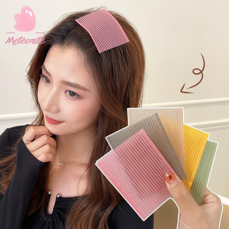 กิ๊บติดหน้าม้าเกาหลี สีพื้น 10 ชิ้น ไร้รอยต่อ แผ่นแปะ จัดแต่งทรงผม อุปกรณ์ผม