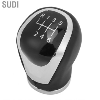 Sudi Gear Handle Knob 6 Speed Durable Shifter Head Aluminium Alloy High Reliability for Automotive Parts