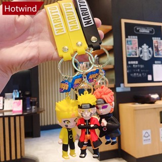 Hotwind พวงกุญแจฟิกเกอร์ การ์ตูนอนิเมะนินจาน่ารัก สําหรับกระเป๋าเป้สะพายหลัง กระเป๋าถือ ของขวัญวันเกิดเด็กผู้หญิง ผู้ชาย M3R6