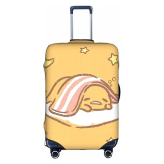 Gudetama ผ้าคลุมกระเป๋าเดินทาง แบบหนา ยืดหยุ่นสูง 18-32 นิ้ว (ไม่รวมกระเป๋าเดินทาง)