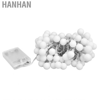 Hanhan 10m  Artificial Pearl String Lamp 100LED Decorative Spherical Light