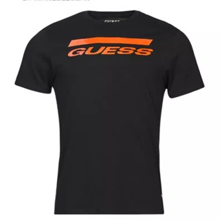 Guess ผู้ชาย &amp;#039เสื้อยืดลําลอง แฟชั่นสําหรับผู้ชาย#039;s เทรนด์ใหม่ เสื้อยืดคอกลม แขนสั้น แฟชั่นฤดูร้อน