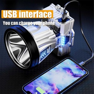 Ultra Bright LED Headlamp   USB Rechargeable Head Light Waterproof Flashlights  Head Lamp Fishing/ Hunting/ Camping/ Emergency Power Bank