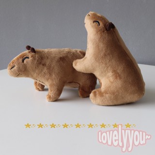 ตุ๊กตาคาปิบาราจําลอง ขนปุย Simulation Capybara Toys